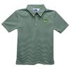 Vive La Fete Wayne State University Polo Shirts for Boys 100% Polyester - Embroidered Stripes Short Sleeve Polo Boys Shirt Green Stripes Short Sleeve Polo Boys Shirt view 1