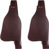 Horse Western Adult Tooled Leather Replacement Saddle Fender Pair Set for Roping Trail Barrel Pleasure Saddles with Belvin Buckles LF-024 view 1