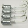 Bullet Striper Ling Cod Grouper Halibut Saltwater Hook - 5 Jig Head Lures (16oz) view 1
