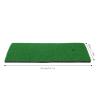 TREETDOBV Golf Swing Practice Mat, Indoor/Outdoor Portable Golf Hitting Mat, PP Artificial Grass, Green view 2