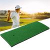 TREETDOBV Golf Swing Practice Mat, Indoor/Outdoor Portable Golf Hitting Mat, PP Artificial Grass, Green view 3