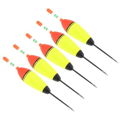 OriGlam 5pcs EVA Foam Floats Fishing Bobbers Floats, Bobbers Foam Plastic Sea Fishing Striking for Pike Perch Carp Bass (20g)