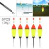 OriGlam 5pcs EVA Foam Floats Fishing Bobbers Floats, Bobbers Foam Plastic Sea Fishing Striking for Pike Perch Carp Bass (20g) view 2
