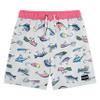 Hurley Boys' Pull On Swim Trunks, Bone/Allure, 4T view 1