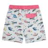 Hurley Boys' Pull On Swim Trunks, Bone/Allure, 4T view 2