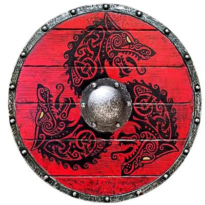 Medieval Viking Shield Viking Round Shield Handmade Natural 3030cm Wood Iron Viking Shield Armor Templar Battle for Costume Halloween Cosplay Vintage Medieval Shield Home Decor Gifts