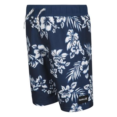 Hurley Boys' Printed Pull On Swim Trunks, Night Force, 4