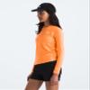 The North Face Girls Amphibious L/S Sun Tee, S, Bright Cantaloupe view 3