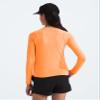 The North Face Girls Amphibious L/S Sun Tee, S, Bright Cantaloupe view 4