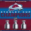 Trends International NHL Colorado Avalanche - Champions 23 Wall Poster, 14.72" x 22.37", Premium Poster & Push Pin Bundle view 4