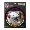 Rico Industries NFL Football Arizona Cardinals Helmet Round Team Color Vinyl Decal view 4