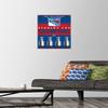 Trends International NHL New York Rangers - Champions 23 Wall Poster, 14.72" x 22.37", Premium Poster & Push Pin Bundle view 2