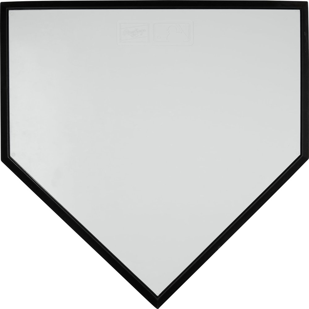 Rawlings | SPIKED Home Plate | T-Ball / Baseball / Softball | Includes 5 Metal Spikes