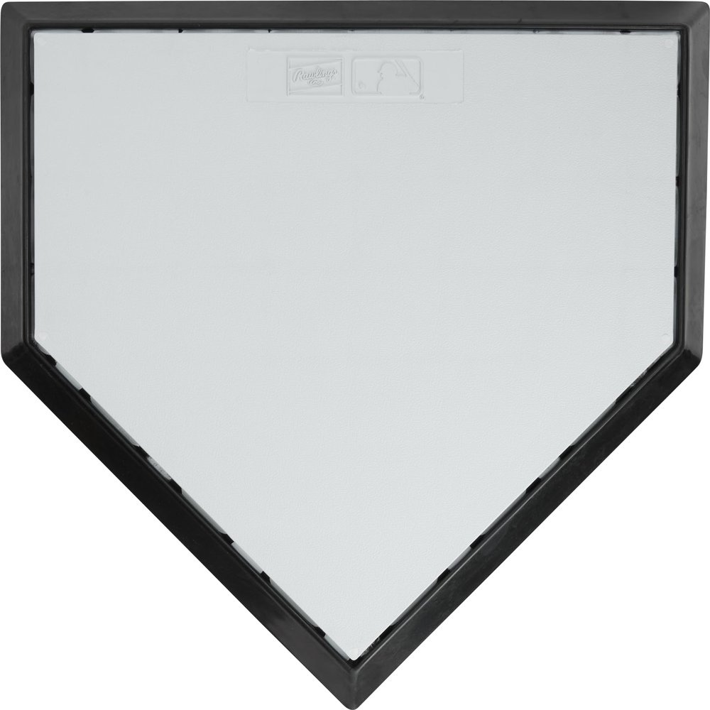 Rawlings | BURY-ALL Home Plate | T-Ball / Baseball / Softball | Rubber | No Spikes Required