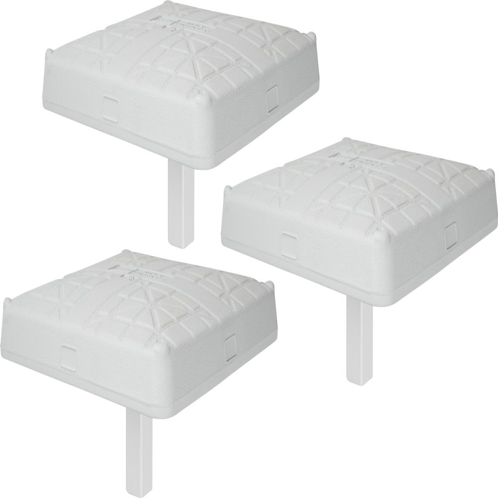 Rawlings | HOLLYWOOD IMPACT Base Set | Baseball / Softball | Includes 6" Stanchions | Set of 3 Bases