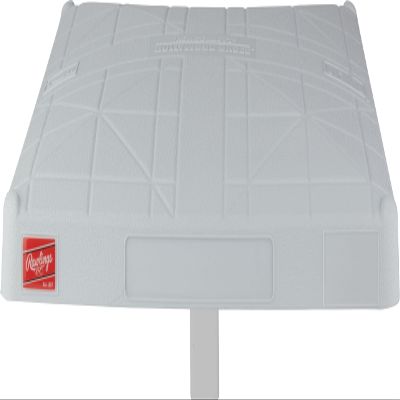 Rawlings | JACK CORBETT HOLLYWOOD Official MLB On-Field Base | 18" | Includes 6" Stanchion | Single Base