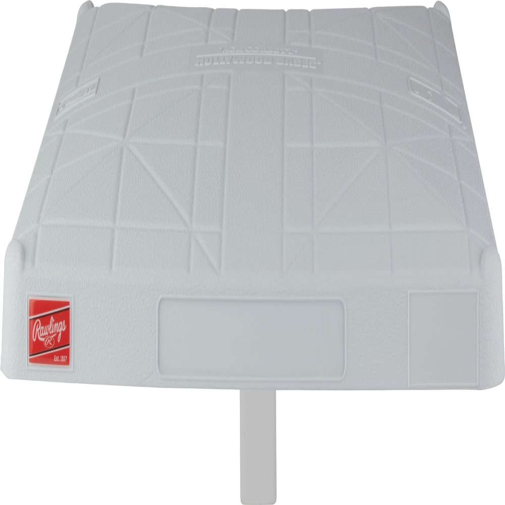 Rawlings | JACK CORBETT HOLLYWOOD Official MLB On-Field Base | 18" | Includes 6" Stanchion | Single Base