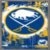 Trends International NHL Buffalo Sabres - Maximalist Logo 23 Wall Poster, 34L x 22.4W, Barnwood Framed Version view 1