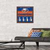 NHL New York Islanders - Champions 23 Wall Poster, 22.4L" x 14.7W", Mahogany Framed Version view 2