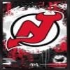 NHL New Jersey Devils - Maximalist Logo 23 Wall Poster, 22.4L" x 14.7W", Black Framed Version view 1