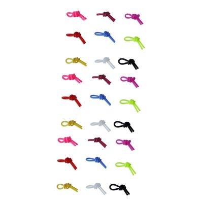 BESPORTBLE 60pcs Tennis Racket Vibration Dampener Tennis Racket Shock Absorbers Long Absorber Comfortable Grip Enhance Your Game Random Color