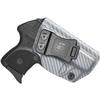 Amberide Ruger LCP .380 IWB Holster,Kydex-Boltaron Inside Waistband Fit Original Ruger LCP .380 Auto,Secure Retention,Quick Draw,030 Cant view 1
