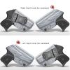 Amberide Ruger LCP .380 IWB Holster,Kydex-Boltaron Inside Waistband Fit Original Ruger LCP .380 Auto,Secure Retention,Quick Draw,030 Cant view 2