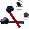 Demon Back Premium Lifting Wrist Straps for Weightlifting, Bodybuilding, Powerlifting, Strength Training & Deadlifts. for men and women view 2