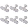 DoThisAllDay 6 Pcs 304 Stainless Steel Kayak Rail/Track Screws 304 SS Track Nuts Kayak Hardware Mount Tie Down Eyelet Kayak Mounting Gear Replacement Kit for Kayaks Rails Screws Canoes Boats (6) view 1