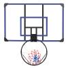 AOKUNG Wall-Mounted Basketball Hoop, 45 "x 29" shatterproof Back, Folding, Durable Hoop and All-Weather net for Indoor and Outdoor use view 4