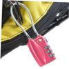 ABOOFAN Luggage Locks TSA Approved Combination Locks Black Red and Silver for Travel Gym Lockers Suitcases and Backpacks Combinations for Secure Travel view 4