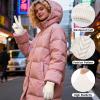 Achiou Women Winter Gloves, Touch Screen Gloves, Elastic Soft Warm Knit Lined, One Size view 2