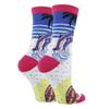 ooohyeah Womens Funny City Crew Socks, Crazy Novelty Cotton Dress Socks, Myrtle Beach view 2