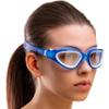 AqtivAqua Transition Swim Goggles Swimming Goggles for Adult Men Women Kids 6-14 Youth Girls Boys Childrens DX-H (Transparent Blue, Blue case, Photochromic lens) view 1
