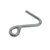 5/16" Stainless Steel 316 Top Dock Deck Rope Yacht Marine Cunningham S Hook 4Pcs view 2