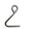5/16" Stainless Steel 316 Top Dock Deck Rope Yacht Marine Cunningham S Hook 4Pcs view 4
