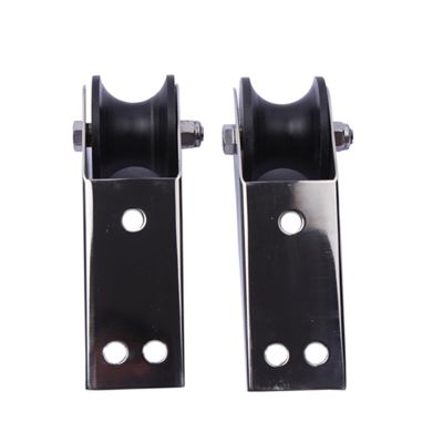 UNKOMN Marine Hardware 2 Pieces Stainlee Steel Yacht Bow Roller 6" Marine Boat Kayaks Anchor Roller Boat Accessories Marine