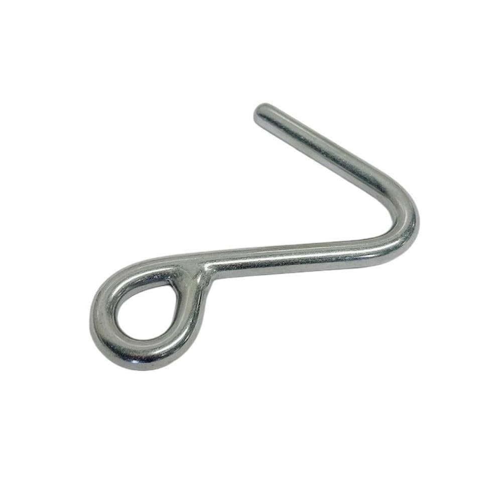 1/4" Stainless Steel T316 Top Dock Deck Rope Yacht Marine Cunningham S Hook