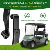 Cartalia Upgraded Heavy Duty Rear 2-Leaf Springs Kit for EZGO RXV 2008-Up Gas & Electric Golf Cart Suspension Replaces OEM 603498 604494, Includes Bushings, Sleeves & U-Bolts Rear Seat Load Support view 2