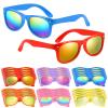 MEEZY 60 Pack Sunglasses Bulk, Neon Sunglasses Party Favors Goody Bag Fillers Carnival Prizes for Summer Pool Beach Birthday Party Supplies view 1