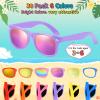 MEEZY 60 Pack Sunglasses Bulk, Neon Sunglasses Party Favors Goody Bag Fillers Carnival Prizes for Summer Pool Beach Birthday Party Supplies view 2