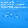 Azarxis Tent Tarp Waterproof Camping Tarpaulin Groundsheet Footprint for Hiking Backpacking(S, Sky Blue) view 3