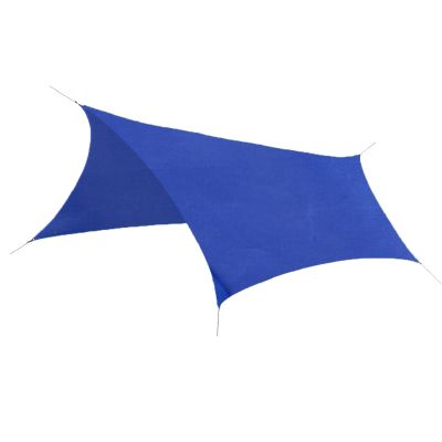 Azarxis Tent Tarp Waterproof Camping Tarpaulin Groundsheet Footprint for Hiking Backpacking (S, Royal Blue)