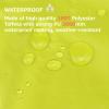 Azarxis Tent Tarp Waterproof Camping Tarpaulin Groundsheet Footprint for Hiking Backpacking (L, Green) view 3