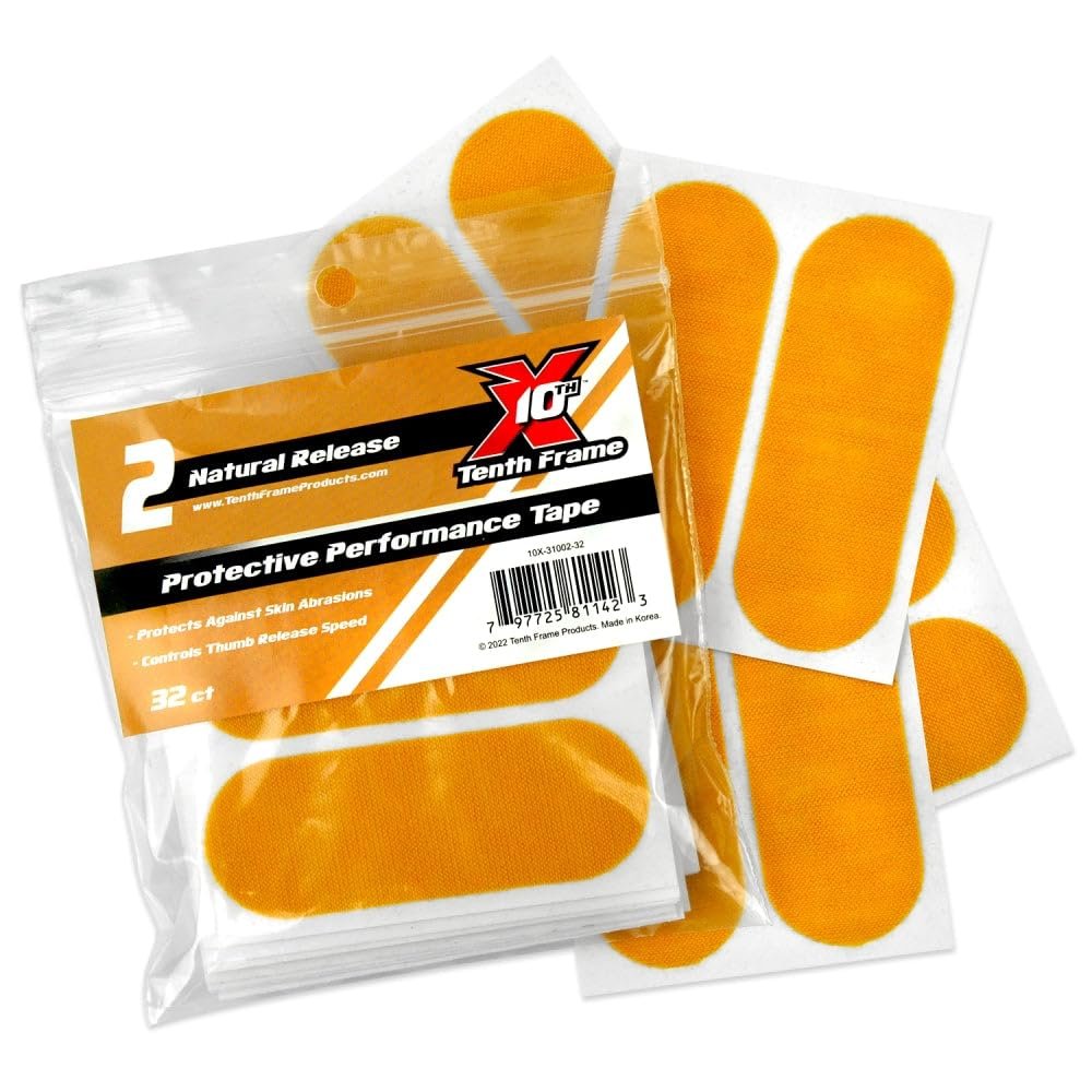 Tenth Frame Protective Performance Tape Natural Pack of 32 - Gold