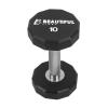 12- Sided Premium Urethane Dumbbell Weight | Superior High-Grade Steel Hand Weight for Workout, Fitness | Sizes 5 lbs - 30 lbs with Pink Logo (10 LBS - White Logo) view 1