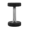 12- Sided Premium Urethane Dumbbell Weight | Superior High-Grade Steel Hand Weight for Workout, Fitness | Sizes 5 lbs - 30 lbs with Pink Logo (10 LBS - White Logo) view 2