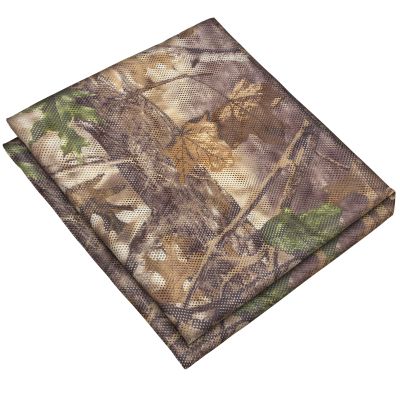 FLYEGO Camo Netting Camouflage Netting See Through Camo Mesh Camo Blind Material for Duck Hunting, Tree Stand Blind, Sunshade, Decoration, Shooting (3.3ftx5ft/1mx1.5m, Bionic Leaves 02)