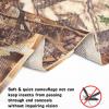FLYEGO Camo Netting Camouflage Netting See Through Camo Mesh Camo Blind Material for Duck Hunting, Tree Stand Blind, Sunshade, Decoration, Shooting (3.3ftx5ft/1mx1.5m, Bionic Leaves 02) view 3