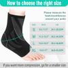Ankle Guards,2 Pairs Ankle Brace for Women & Men,Ankle Compression Sleeve,Volleyball Ankle Support Brace for Women & Men,foot support brace for pain,plantar fasciitis compression socks for women & Men view 3